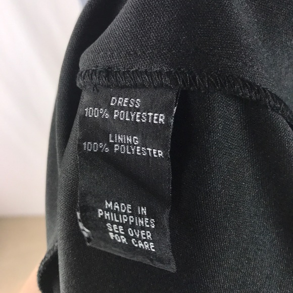 A. Byer Black & Gold Glitter Polkadot Skater Dress - Picture 8 of 8